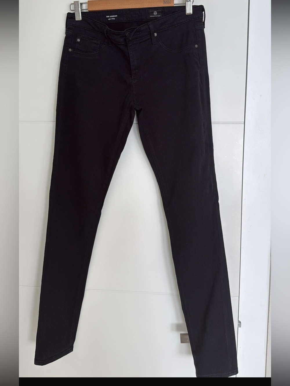 Ag Adriano Goldschmied Black Denim Label Jeans